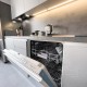 Встроенная посудомоечная машина фасад цвет бетон